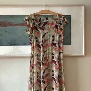 Erica Tanov Silk Flutter Dress